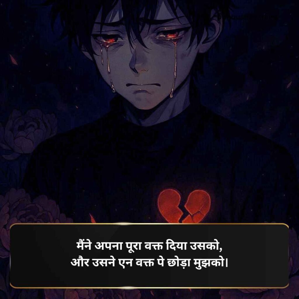 Aashiq ki dard bhari shayari