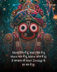 Jay Jagannath Shayari in Hindi