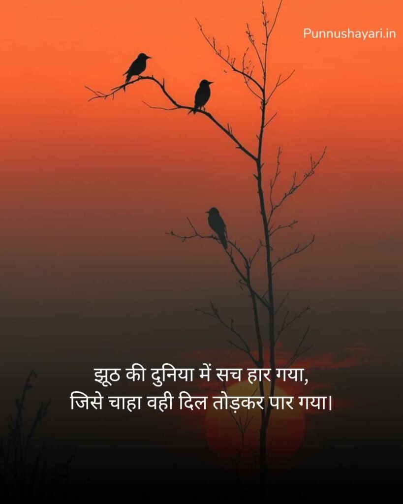 Jhoot kapat shadyantra par shayari